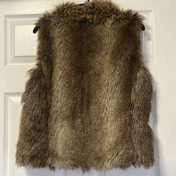 Express Faux Fur Western Country Cowgirl Neutral Ranch Rodeo Festival Layer L - Picture 2 of 13